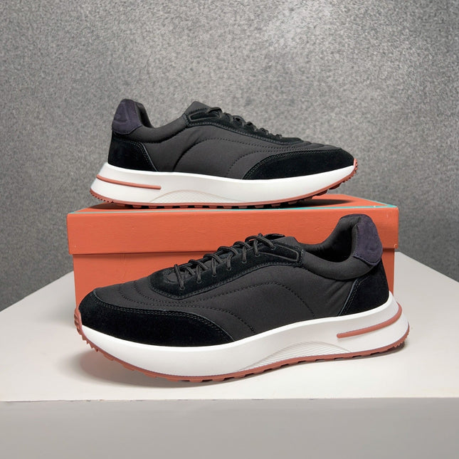 LP WEEKEND WALK SNEAKERS BLACK SUEDE