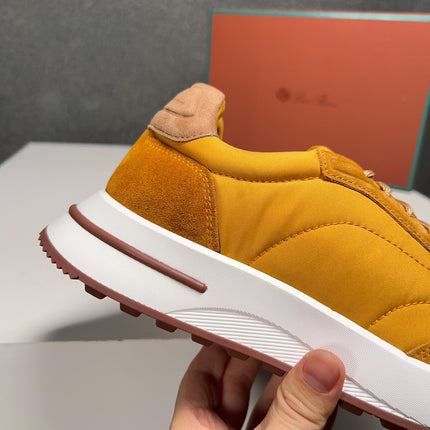 LP WEEKEND WALK SNEAKERS YELLOW SUEDE