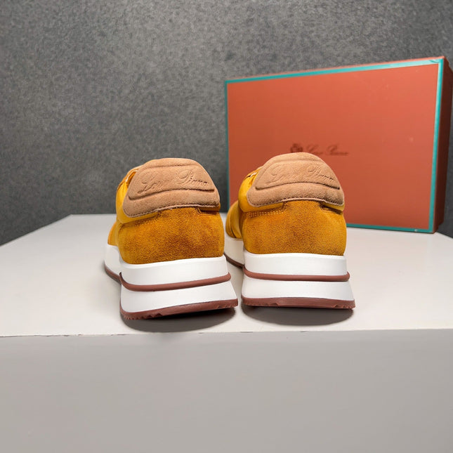 LP WEEKEND WALK SNEAKERS YELLOW SUEDE