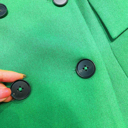 BURBERRY 25S DOUBLE-BREASTED BLAZER 0049