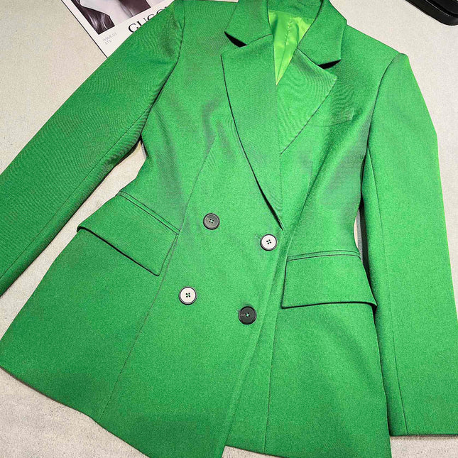 BURBERRY 25S DOUBLE-BREASTED BLAZER 0049