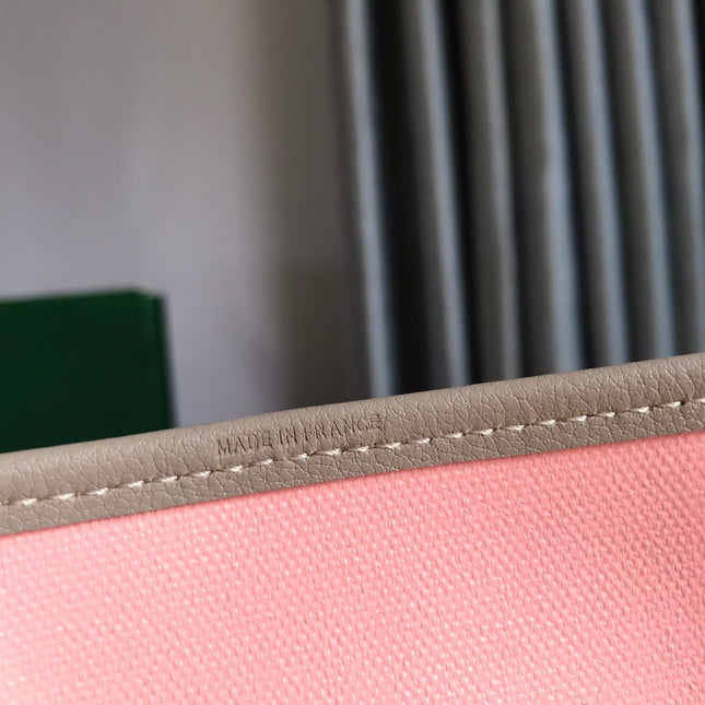 SAINT LOUIS PM 34 IN GREY MIX PINK GOYARDINE CANVAS AND CALFSKIN