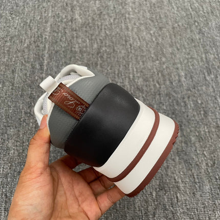 LP BRUNELLO SNEAKERS MULTI-CLOUD AND GRAY MESH CALFSKIN