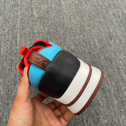 LP BRUNELLO SNEAKERS MULTI - CANDY AND BLACK MESH CALFSKIN