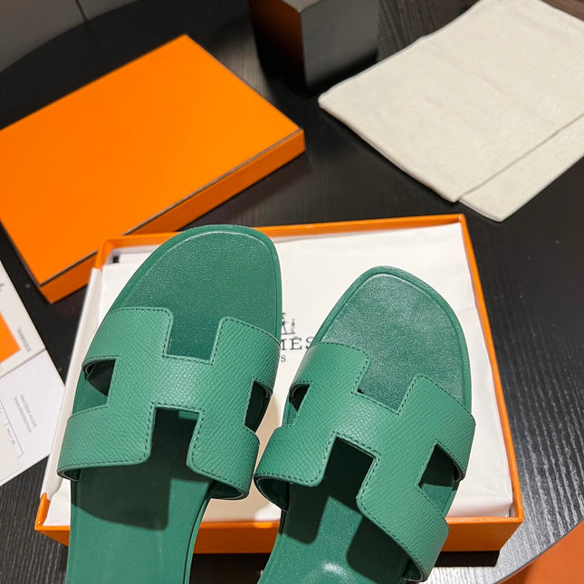 0RAN SANDAL Leather Ocean