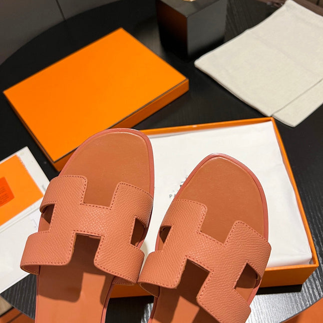 0RAN SANDAL Leather Carrot