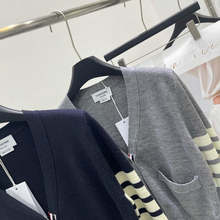 THOM V-NECK WOOL CARDIGAN 169441