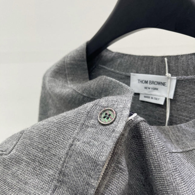 THOM V-NECK WOOL CARDIGAN 169441