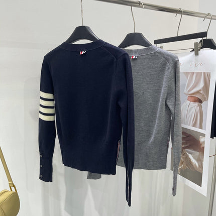 THOM V-NECK WOOL CARDIGAN 169441