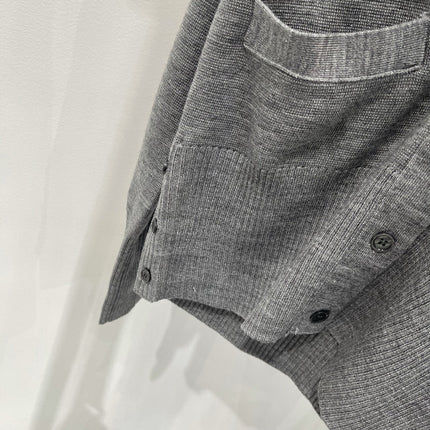 THOM V-NECK WOOL CARDIGAN 169441