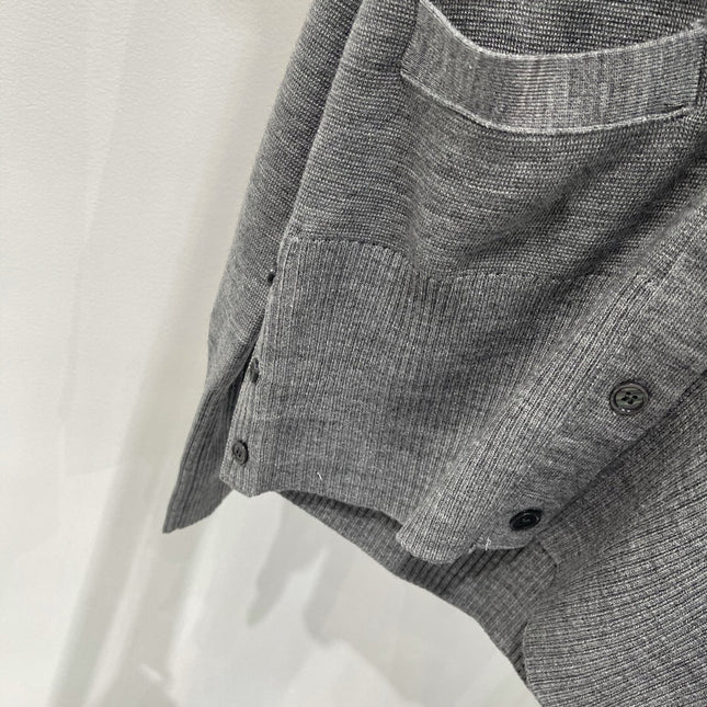 THOM V-NECK WOOL CARDIGAN 169441