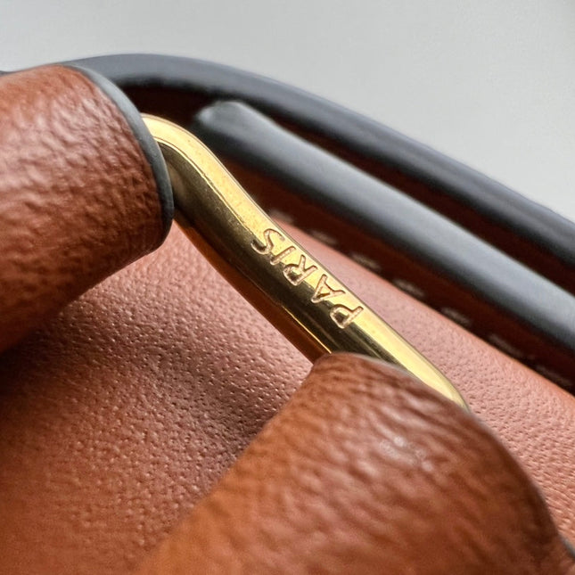 TRIOMPHE TEEN 22 CINNAMON BROWN COWHIDE