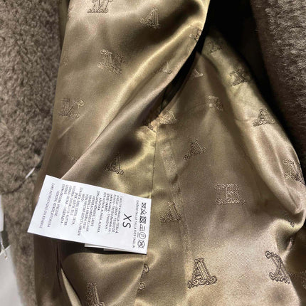 MAX MARA 25S SLEEVELESS TEDDY VEST 90550