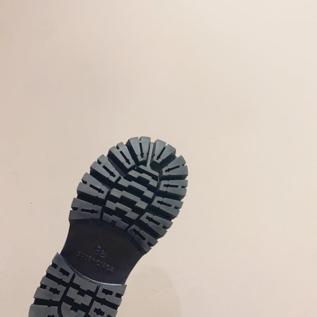 BALENCIAGA 25S LOAFERS IN BLACK CALFSKIN