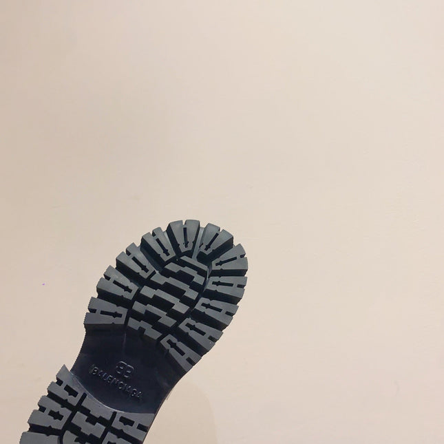 BALENCIAGA 25S LOAFERS IN WHITE CALFSKIN