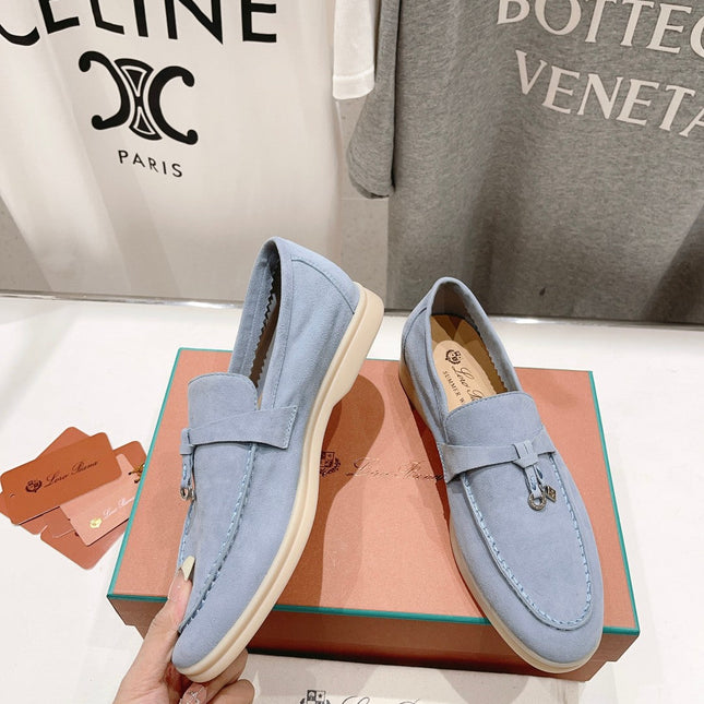 LP SUMMER CHARMS WALK LOAFERS SAPPHIRE SUEDE