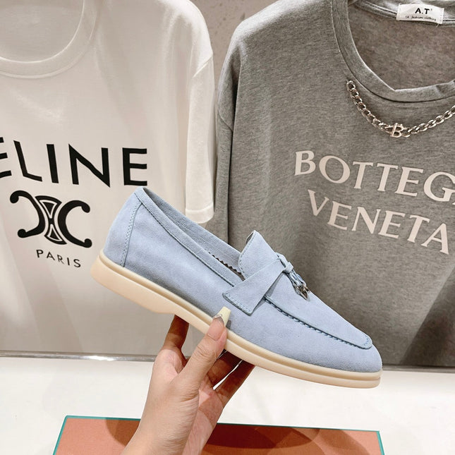 LP SUMMER CHARMS WALK LOAFERS SAPPHIRE SUEDE