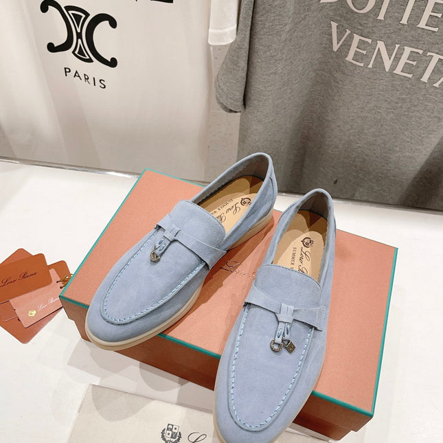 LP SUMMER CHARMS WALK LOAFERS SAPPHIRE SUEDE