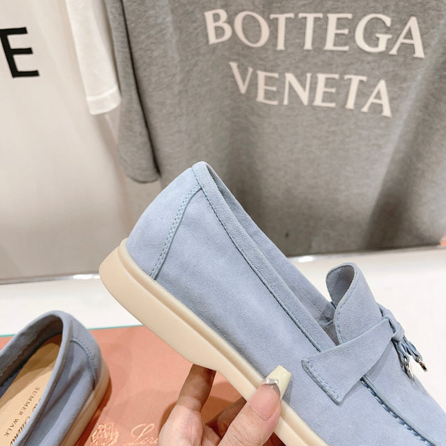 LP SUMMER CHARMS WALK LOAFERS SAPPHIRE SUEDE