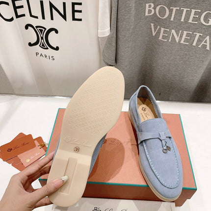 LP SUMMER CHARMS WALK LOAFERS SAPPHIRE SUEDE