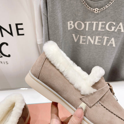 LP SUMMER CHARMS WALK LOAFERS PEANUT FLEECE