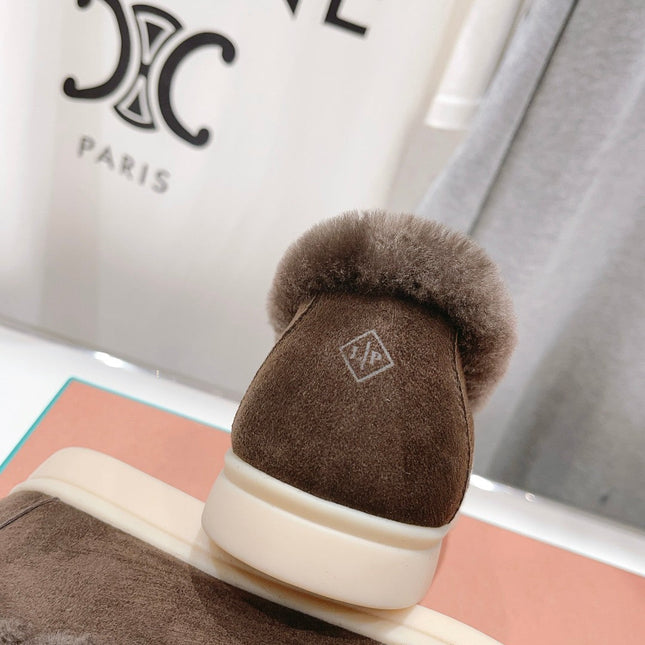 LP SUMMER CHARMS WALK LOAFERS BROWN FLEECE