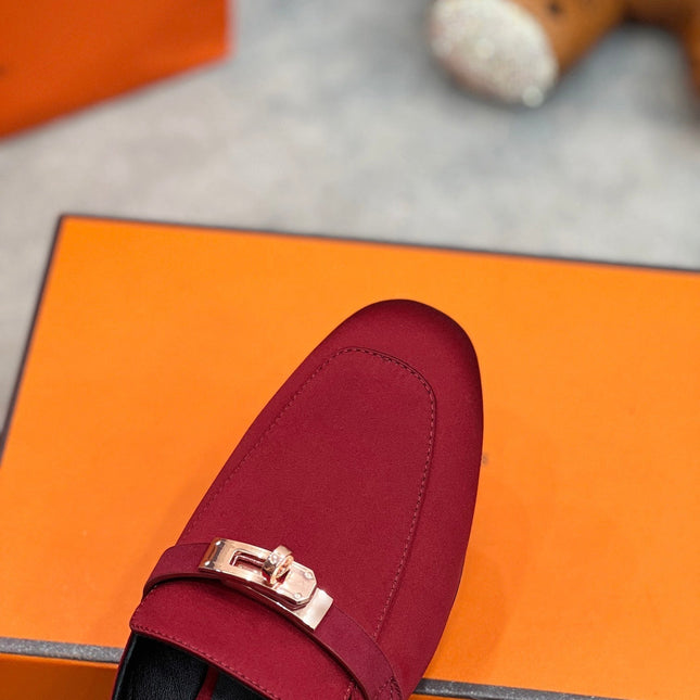 0Z Mule Cherry Silk Thick Cloth/Sheepskin