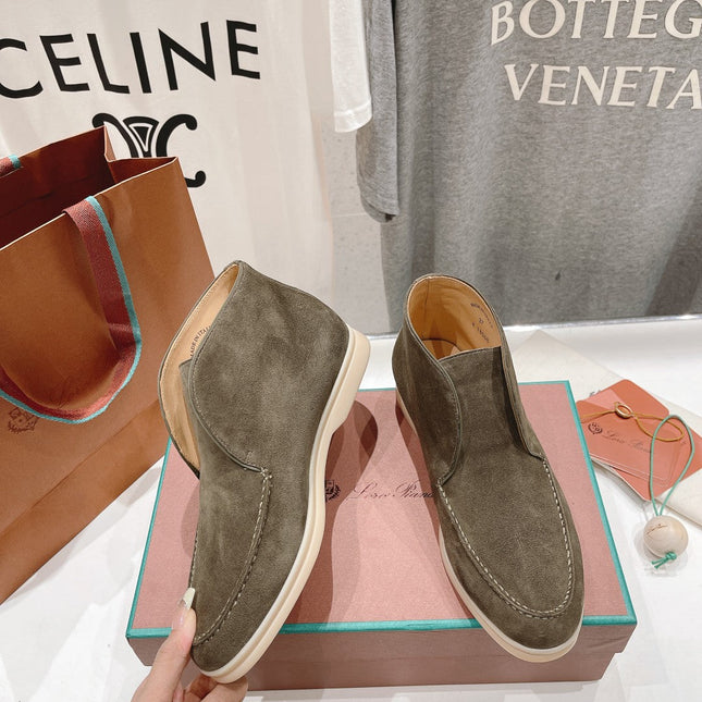 LP HIGH TOP OPEN WALK LOAFERS PEANUT SUEDE