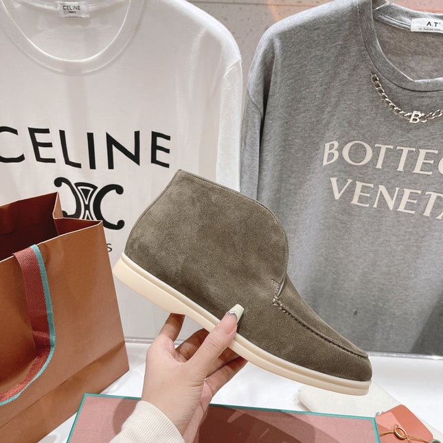 LP HIGH TOP OPEN WALK LOAFERS PEANUT SUEDE