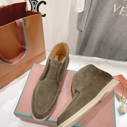 LP HIGH TOP OPEN WALK LOAFERS PEANUT SUEDE