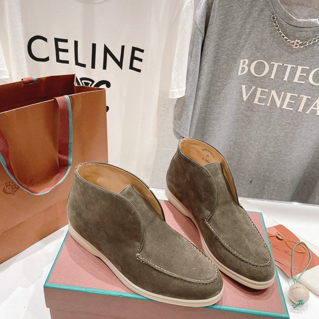 LP HIGH TOP OPEN WALK LOAFERS PEANUT SUEDE