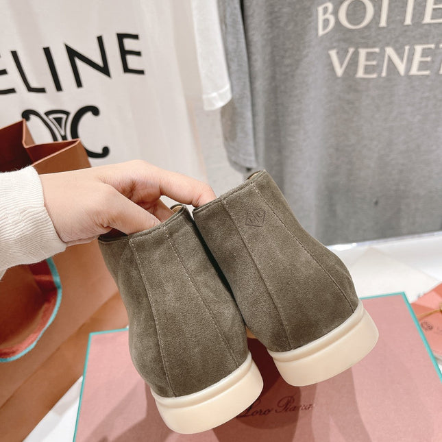 LP HIGH TOP OPEN WALK LOAFERS PEANUT SUEDE