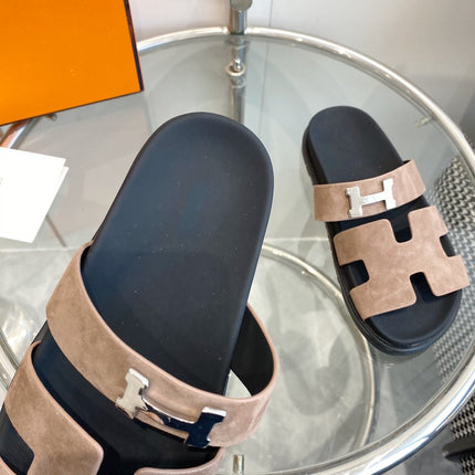 Chypre Sandal light brown Suede