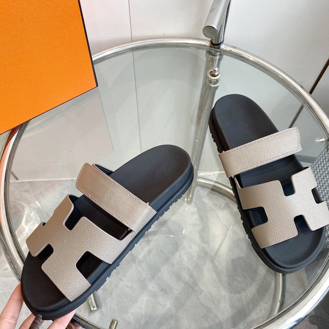 CHYPRE EPSOM Sandal gray Leather