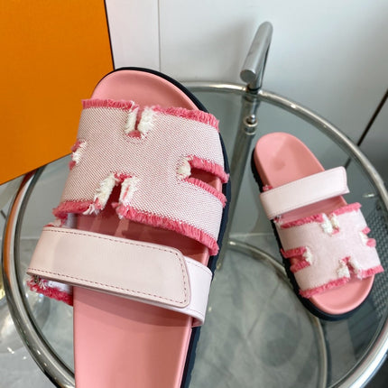 Chypre Techno Sandal Pink Leather