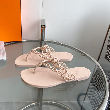 ISLAND SANDAL CHAMPAGNE PVC WATERPROOF