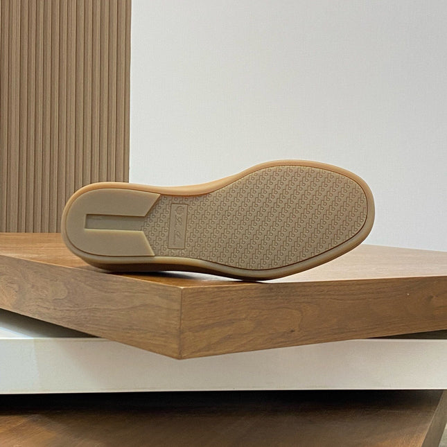 LP 360 TENNIS WALK SNEAKERS LIGHT GRAY MESH CALFSKIN