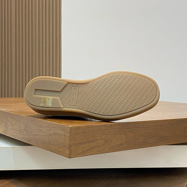 LP 360 TENNIS WALK SNEAKERS ASH MESH CALFSKIN