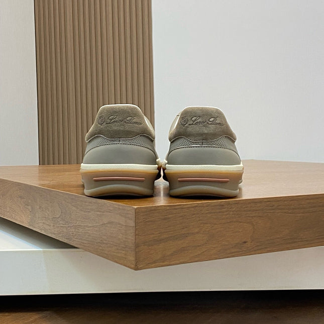 LP 360 TENNIS WALK SNEAKERS ASH MESH CALFSKIN