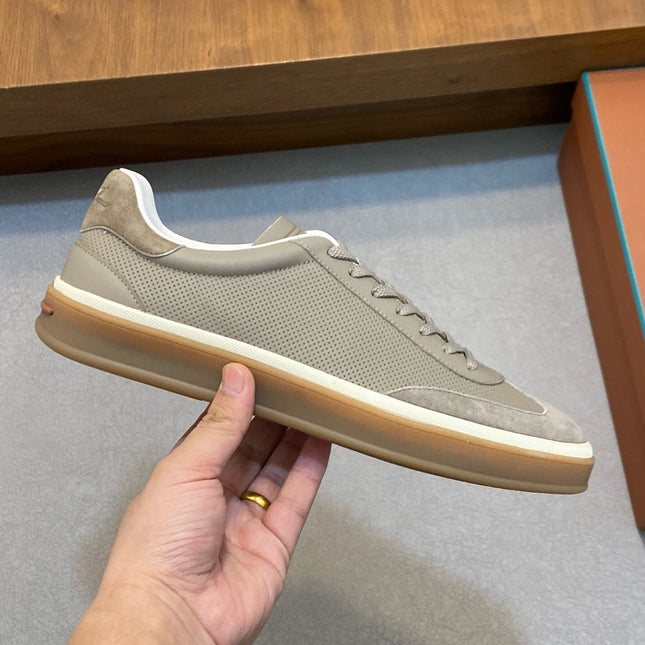 LP 360 TENNIS WALK SNEAKERS ASH MESH CALFSKIN