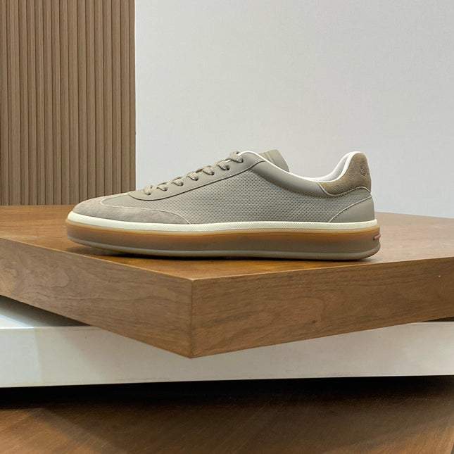 LP 360 TENNIS WALK SNEAKERS ASH MESH CALFSKIN