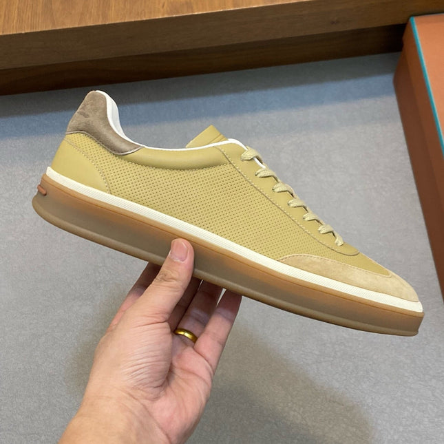 LP 360 TENNIS WALK SNEAKERS CORN MESH CALFSKIN