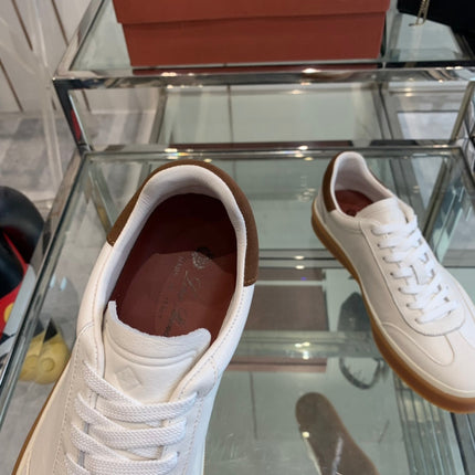 LP TENNIS WALK SNEAKERS WHITE CALFSKIN