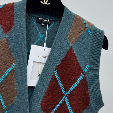 CHANEL 25S SET KNIT VEST STYLE 255