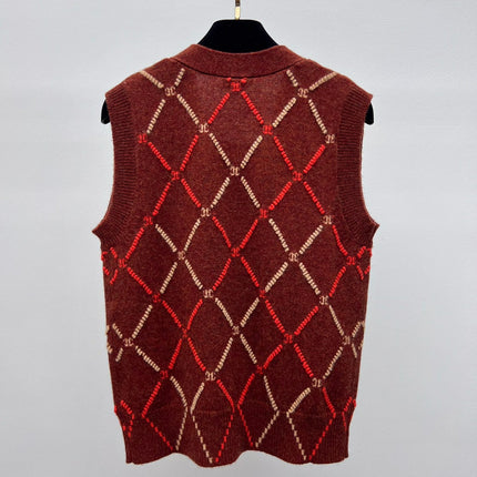 CHANEL 25S SET KNIT VEST STYLE 256