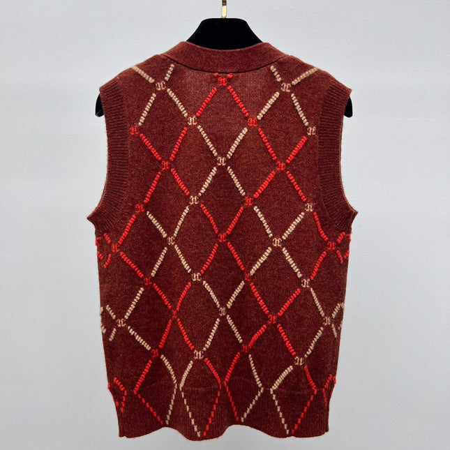 CHANEL 25S SET KNIT VEST STYLE 256