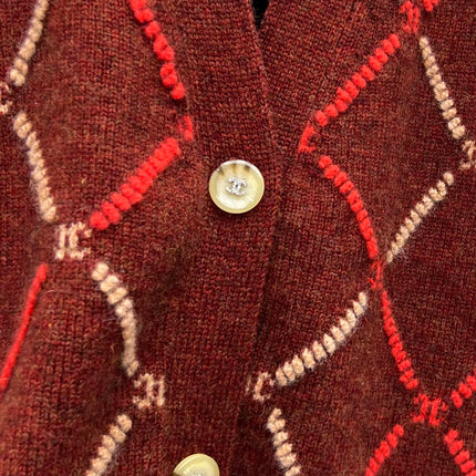 CHANEL 25S SET KNIT VEST STYLE 256