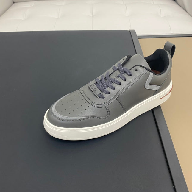 LP NEWPORT 2.0 WALK SNEAKERS LIGHT GRAY CALFSKIN
