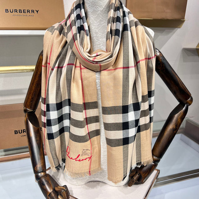 BBR SCARF 200 CM IN CASHMERE 490990