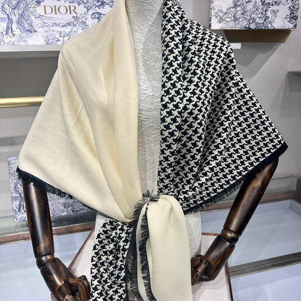 DIOR SCARF 140 CM IN CASHMERE SILK FABRIC 726470